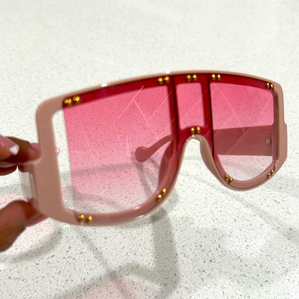 Pink sunglasses